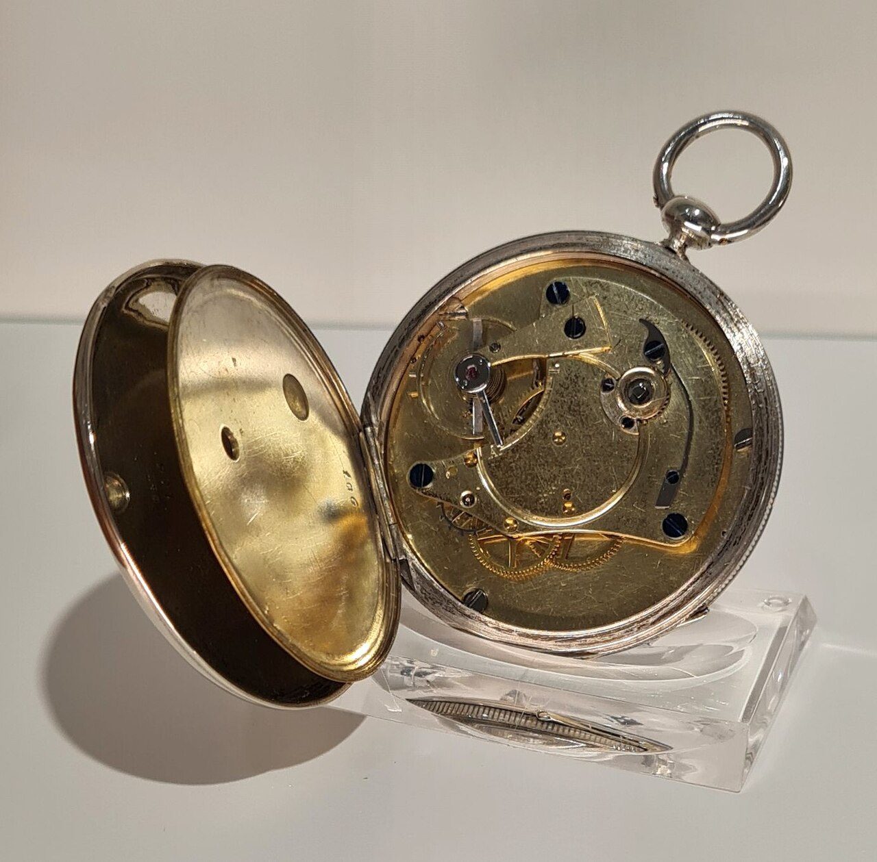 A. Lange & Cie. silver pocket watch No. 106, Glashütte, 1850