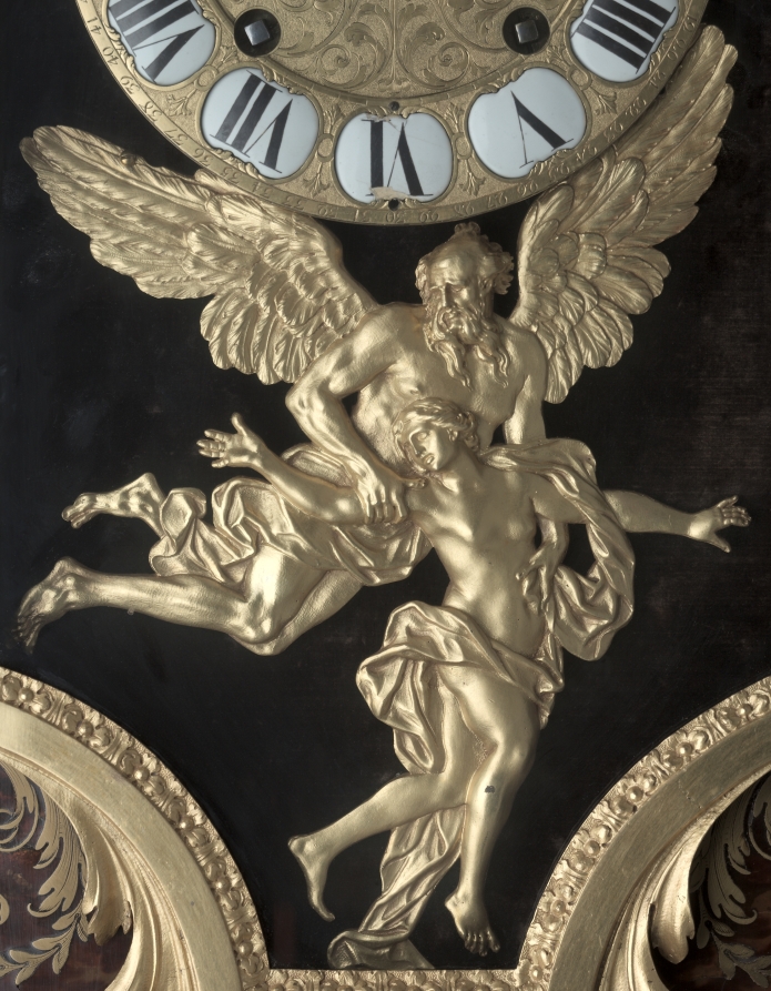 Additional museum view 3 of Clock (accession 1967.153).