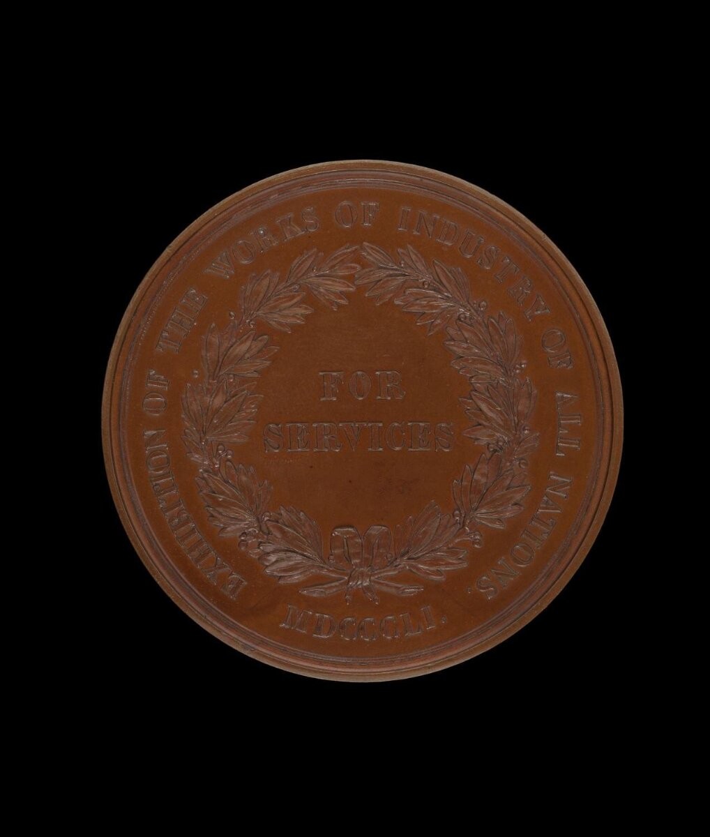 Service Medal for the Great Exhibition of 1851