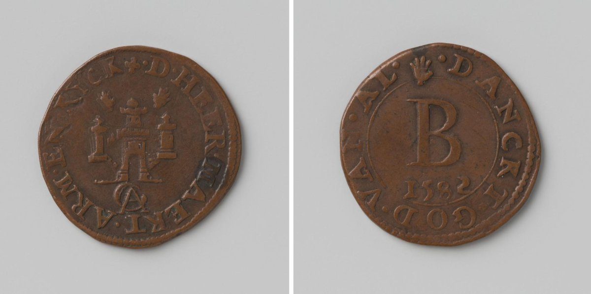 City of Antwerp, Token Entitling the Bearer to Bread upon Distribution