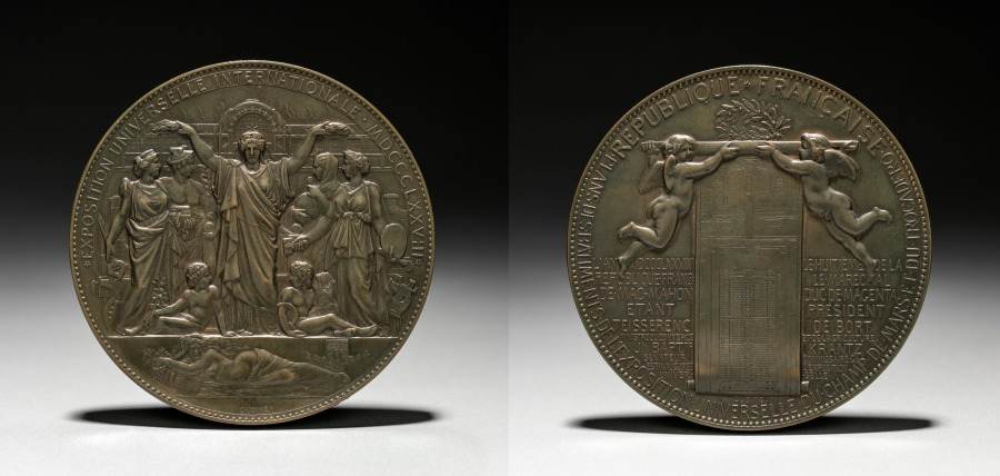 Medal, 1878 (Cleveland Museum of Art 1969.258)