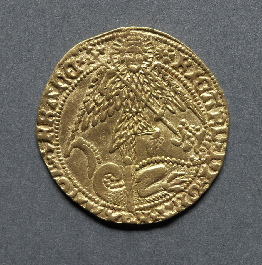 Angel: St. George Slaying the Dragon (obverse), 1483–1485 (Cleveland Museum of Art 1969.168.a)