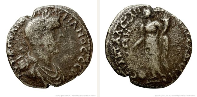 Hadrianoi, Valerian I., bronze coin — Tyche standing left (CN type 19805)
