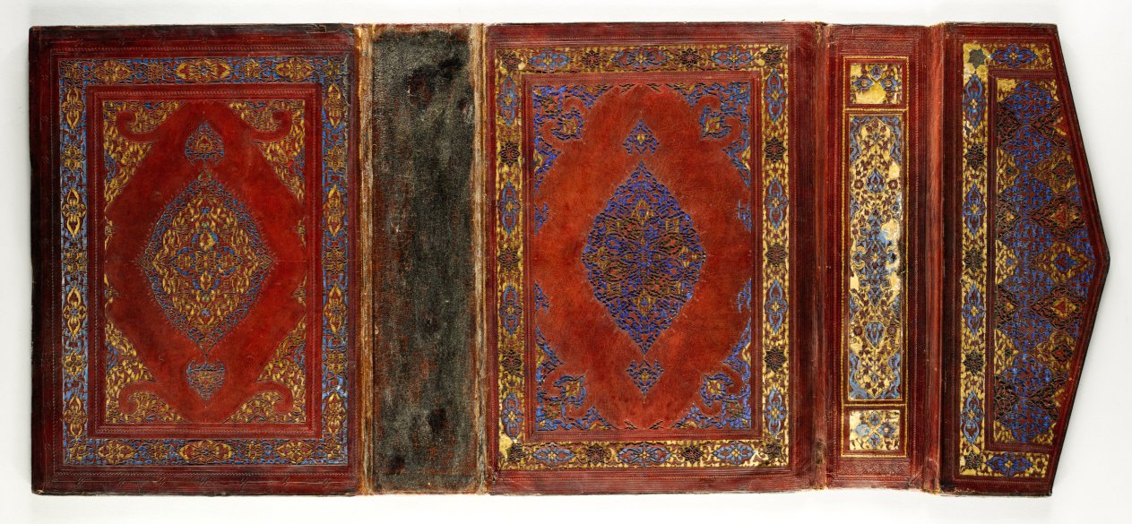 Additional museum view 3 of Bookbinding for a Qur'an (accession 1944.495).