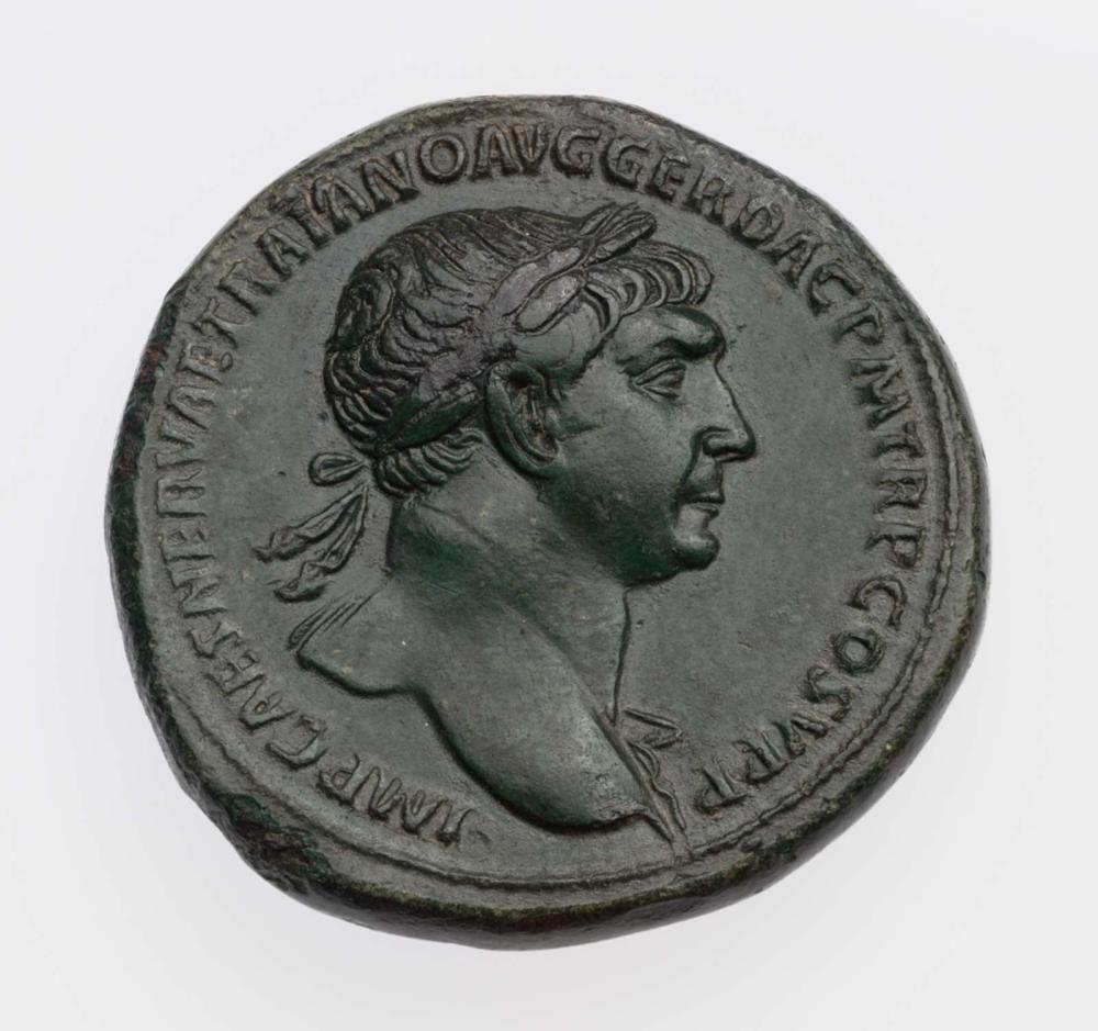 RIC II Trajan 543 (sestertius)