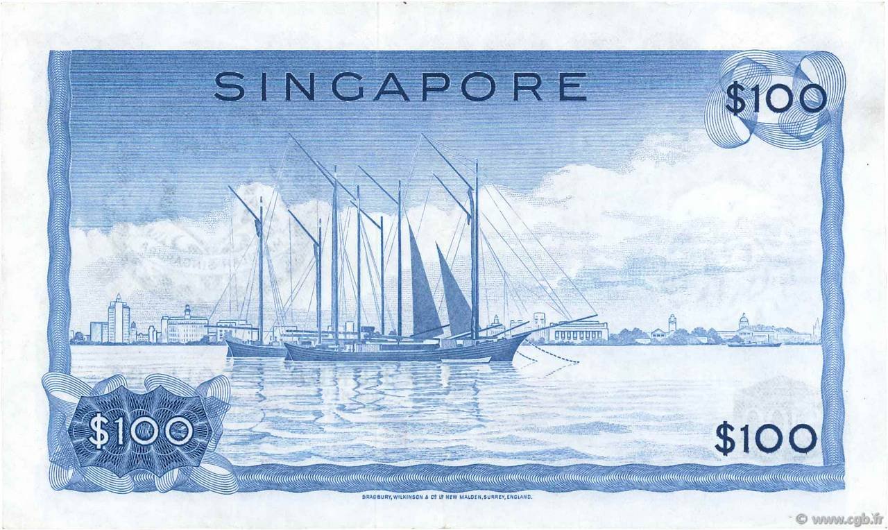 Reverse of 100 Dollars (1967–1973), Pick 6