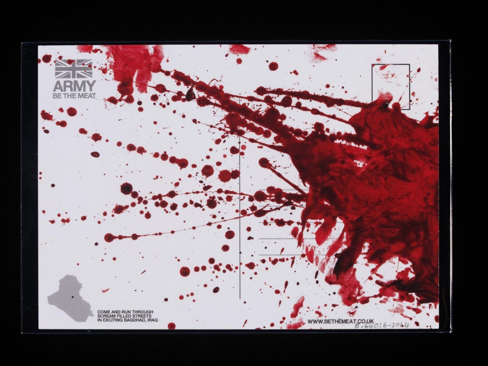 Postcard, Darren Cullen, London, 2013 — museum object E.640:6-2014