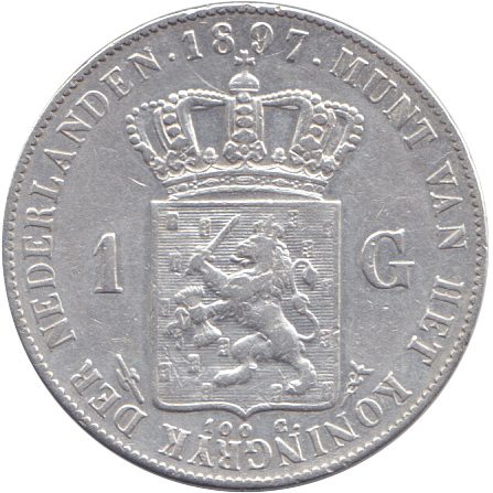 Netherlands silver guilder