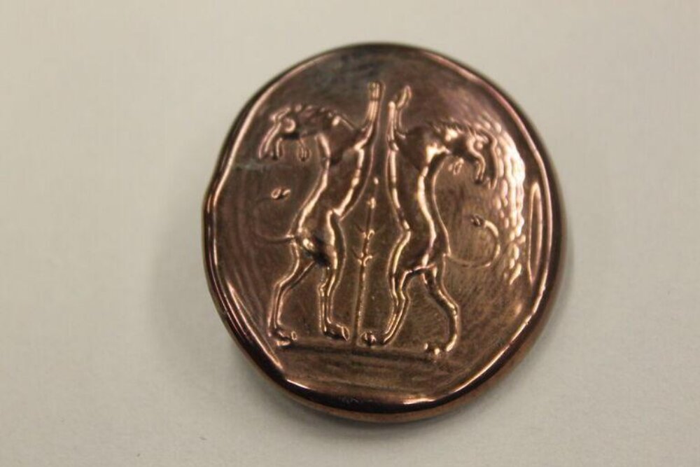 Button, Lucie Rie, London, 1940-1945