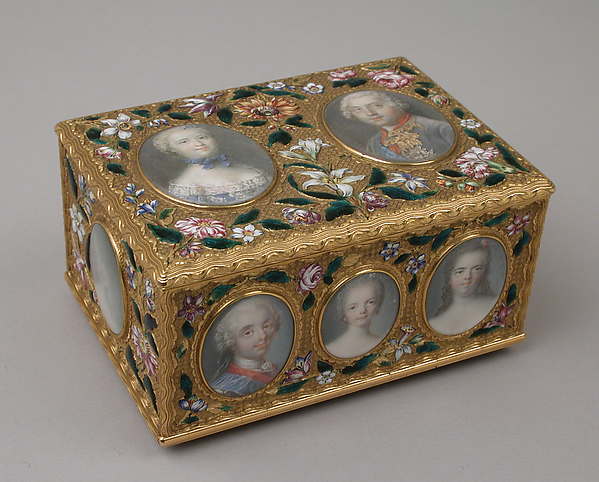 Double snuffbox, 1749–50