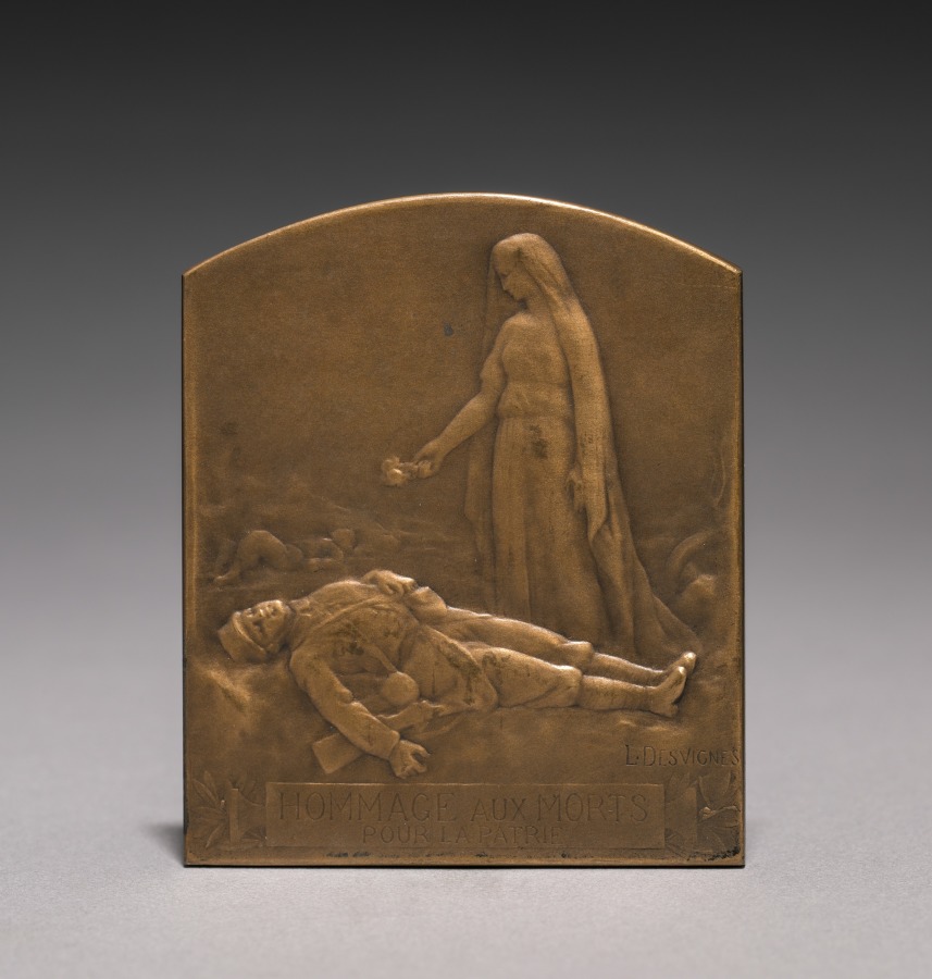 Medal (obverse), 1916 (Cleveland Museum of Art 1919.95.a)