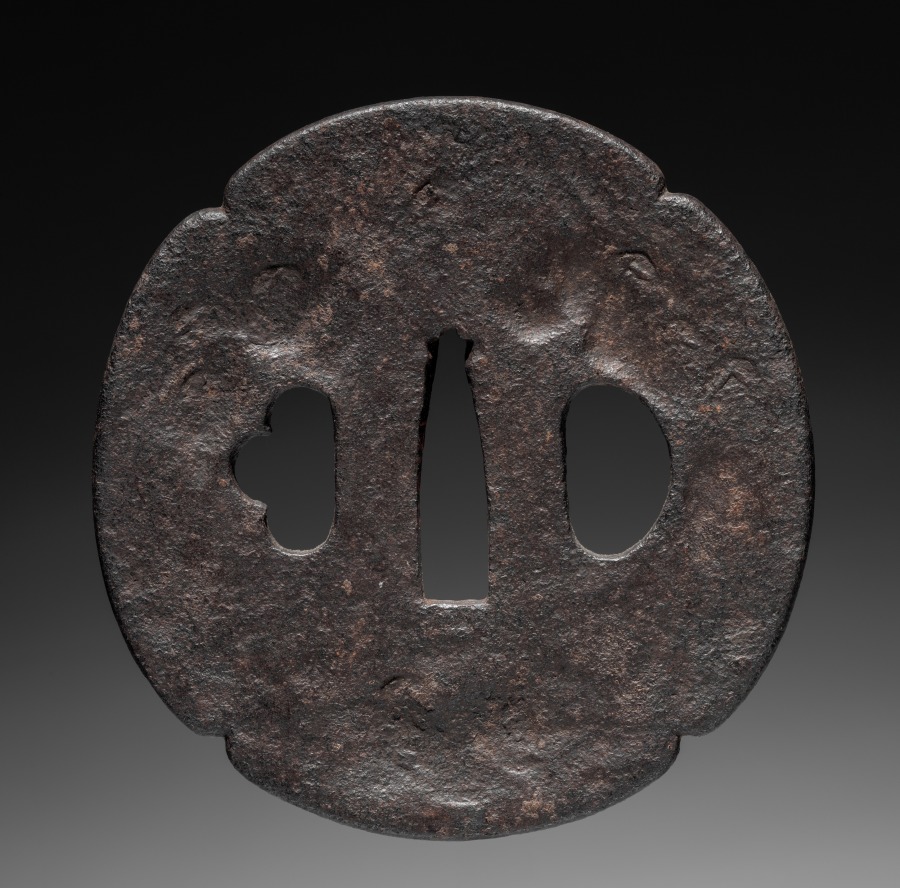 Additional museum view 2 of Sword Guard (accession 1919.316).
