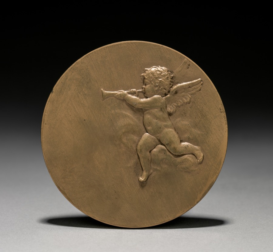 Medal: Motherhood (reverse), 1911 (Cleveland Museum of Art 1940.1228.b)
