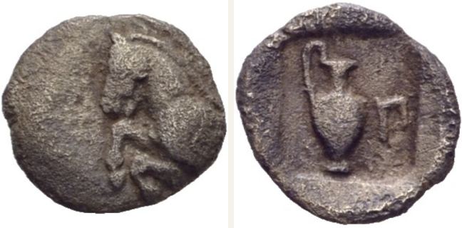 Prokonnesos, Obol — Oinochoe (CN type 21437)