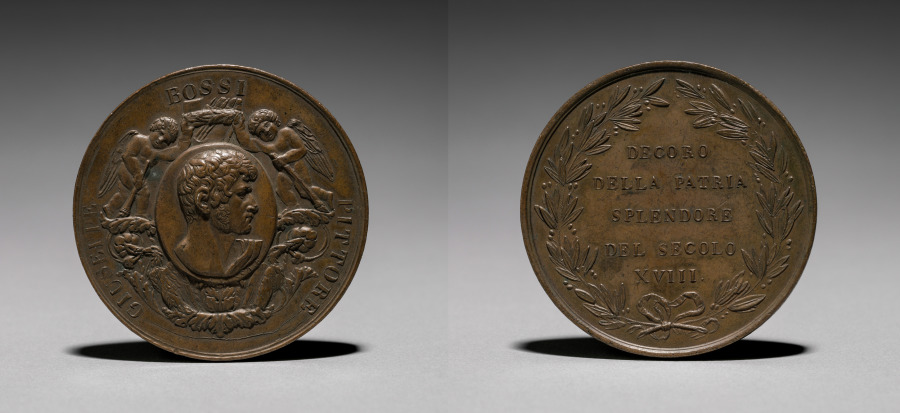 Medal: Guiseppe Rossi Pittore, early-mid 1800s (Cleveland Museum of Art 1918.578)