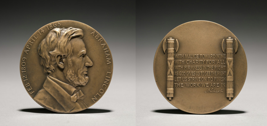 Abraham Lincoln Medal (Cleveland Museum of Art 1934.212)