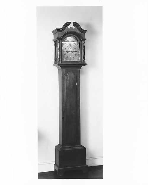 Additional museum view 4 of Tall Clock (accession 43.148).