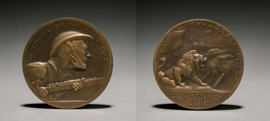 Medal, 1921 (Cleveland Museum of Art 1923.427)