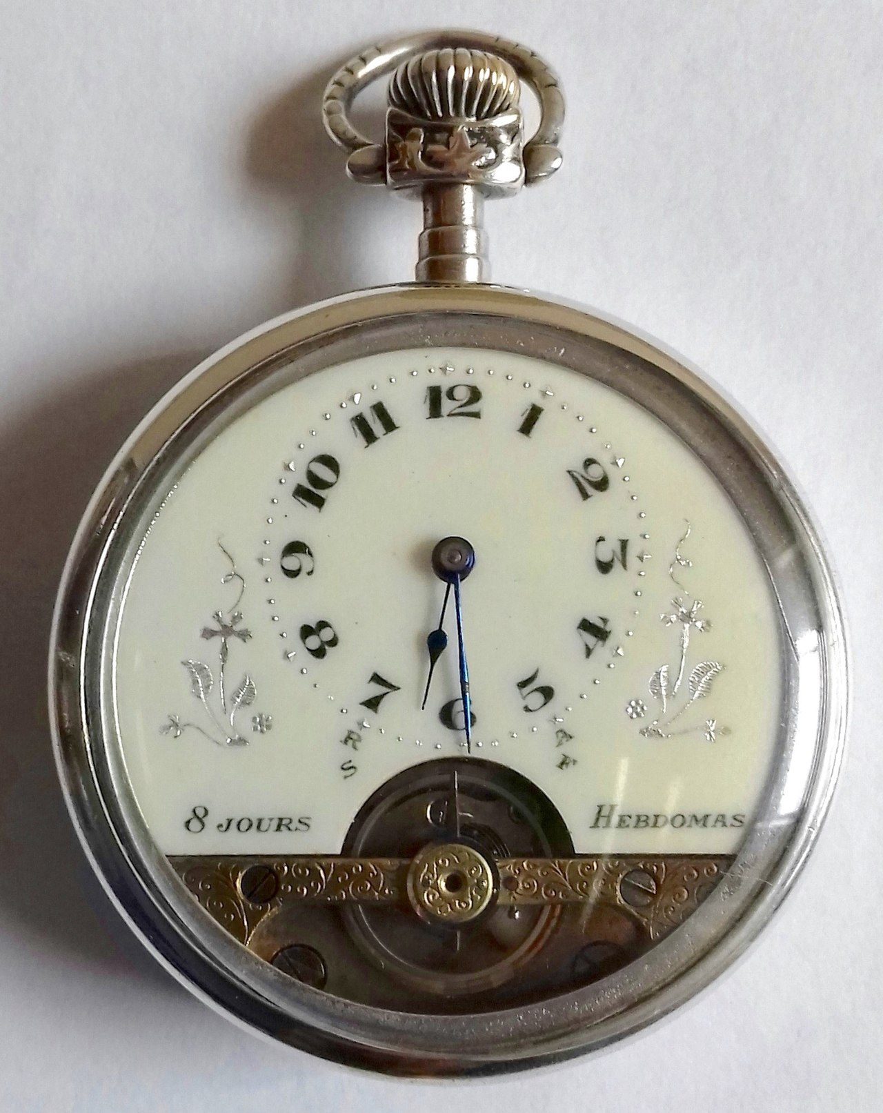 Schild & Cie Hebdomas eight-day pocket watch, circa 1920