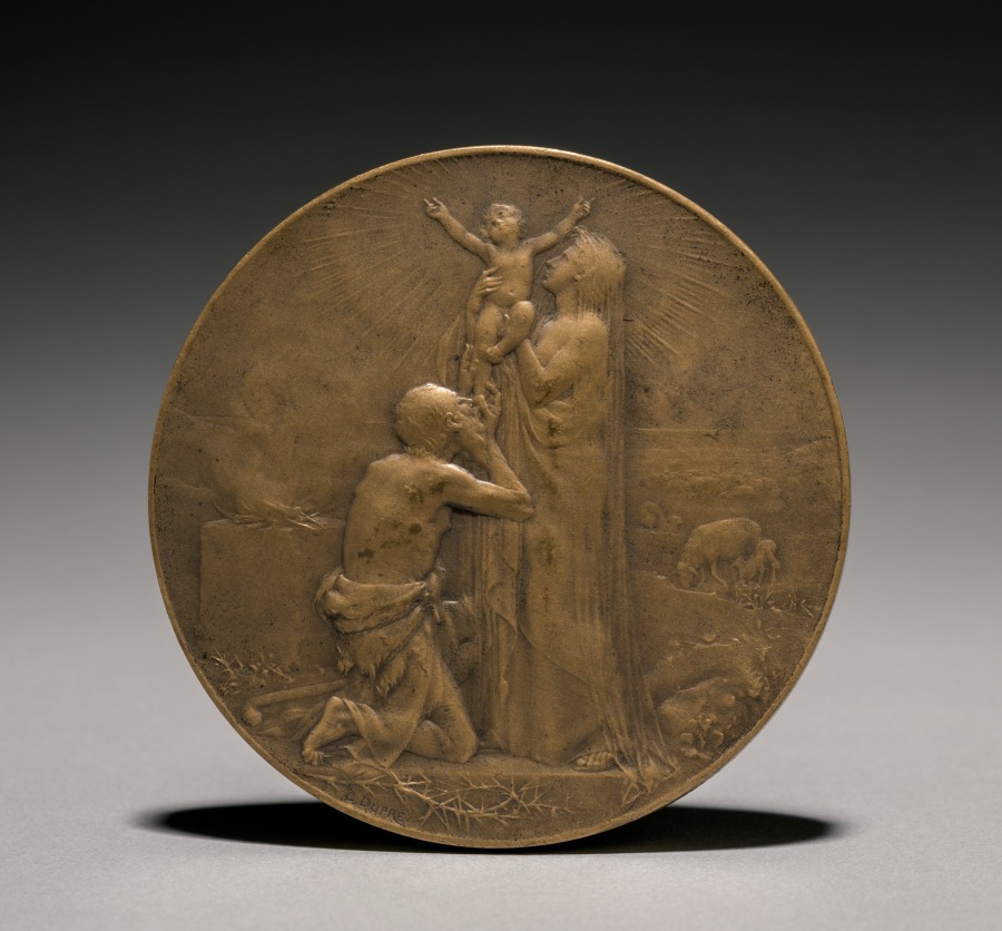 Medal (obverse), 1901 (Cleveland Museum of Art 1923.442.a)