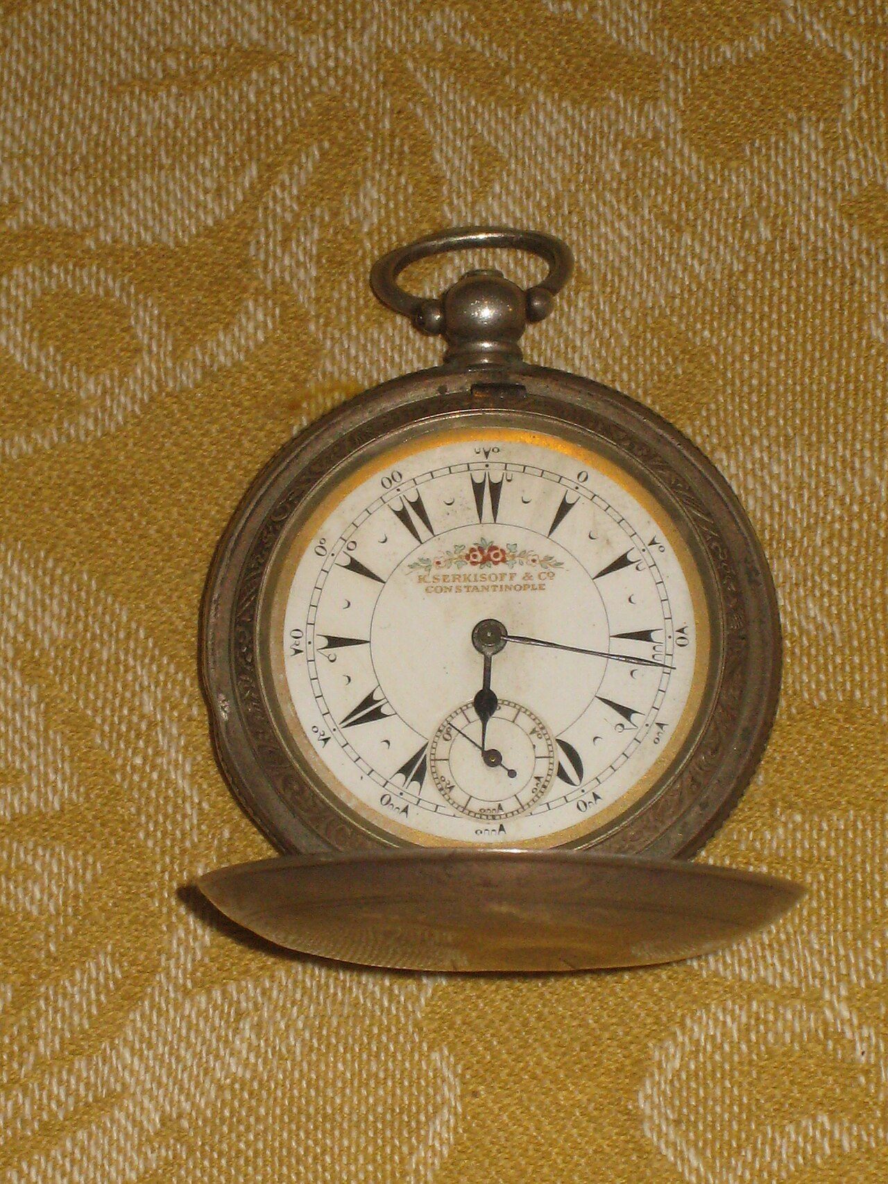 Billodes key-wound pocket watch for the Ottoman Army