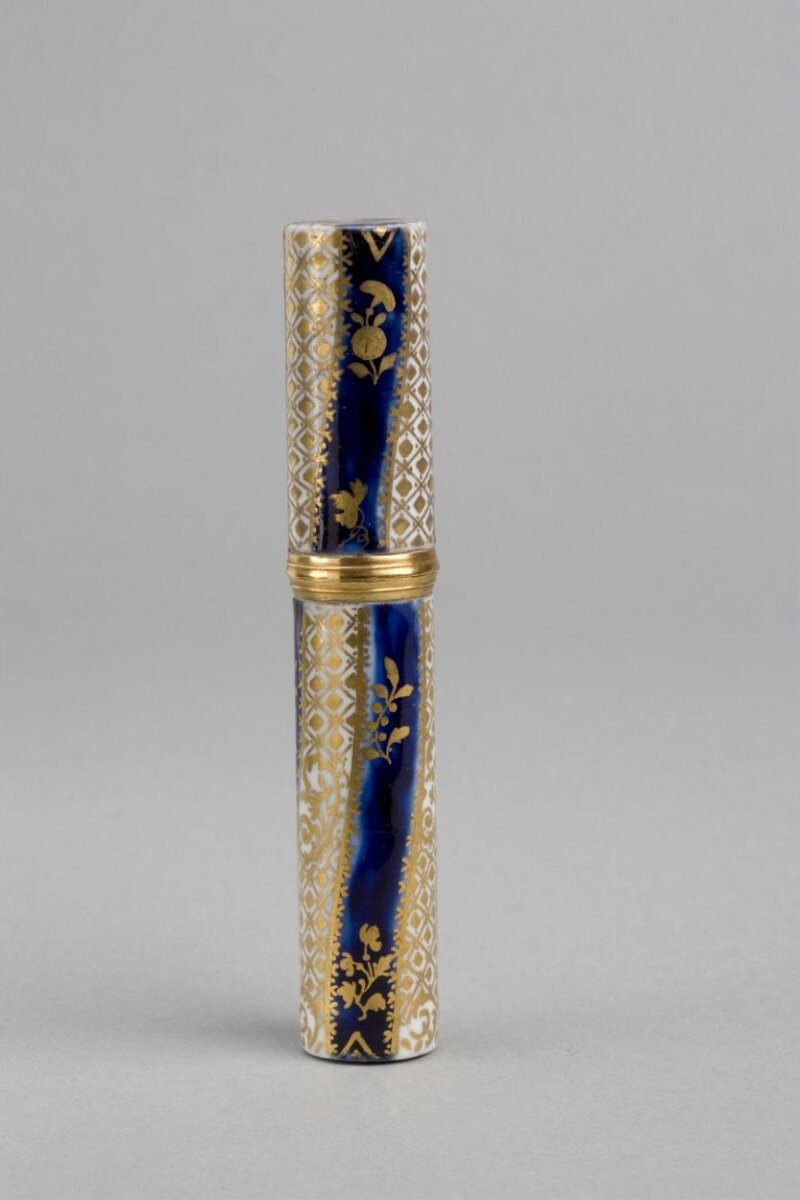 Etui or bodkin case and cover, London, ca. 1770