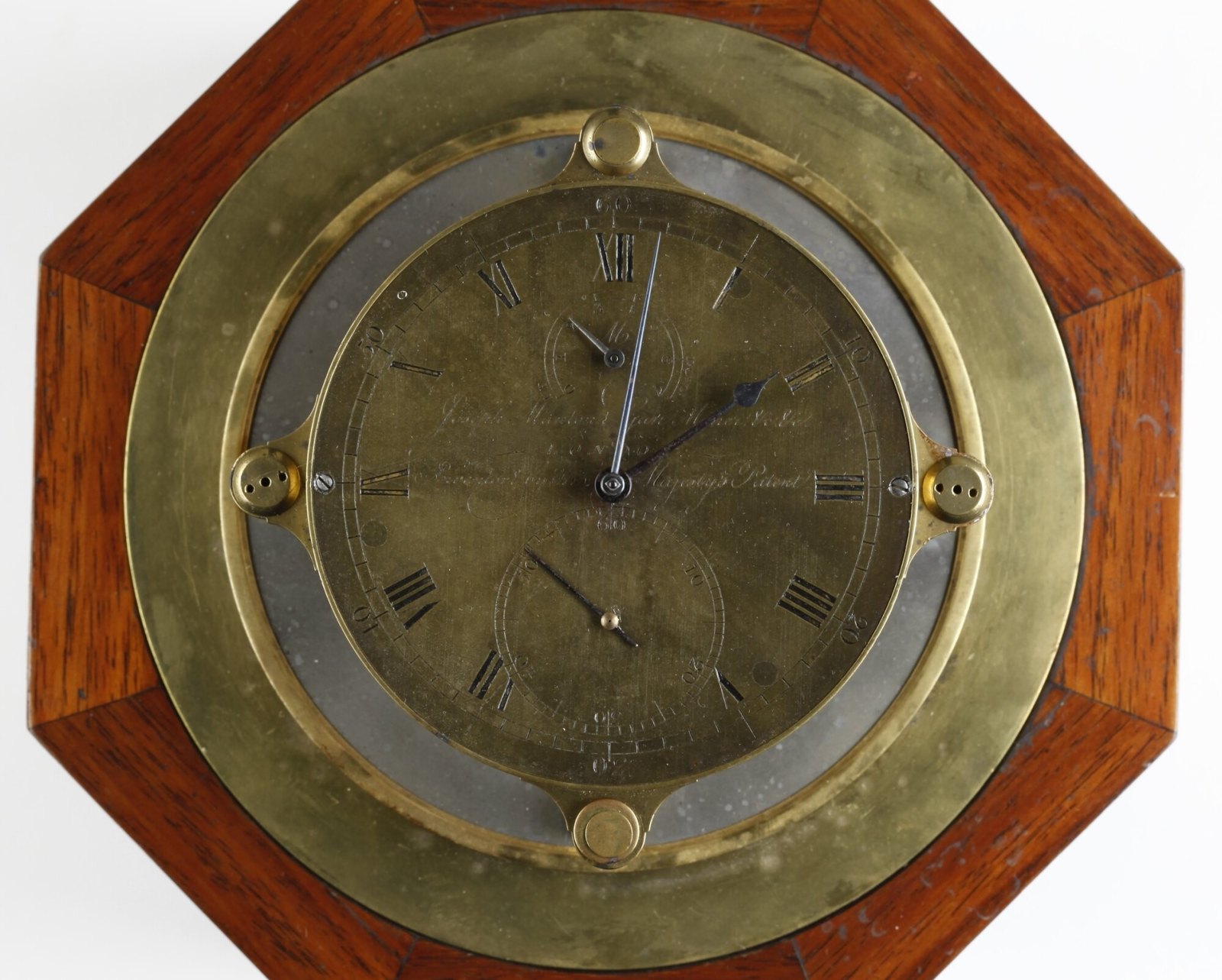 Clock, vacuum, Joseph Manton, London, circa 1810 — museum object ST 19435
