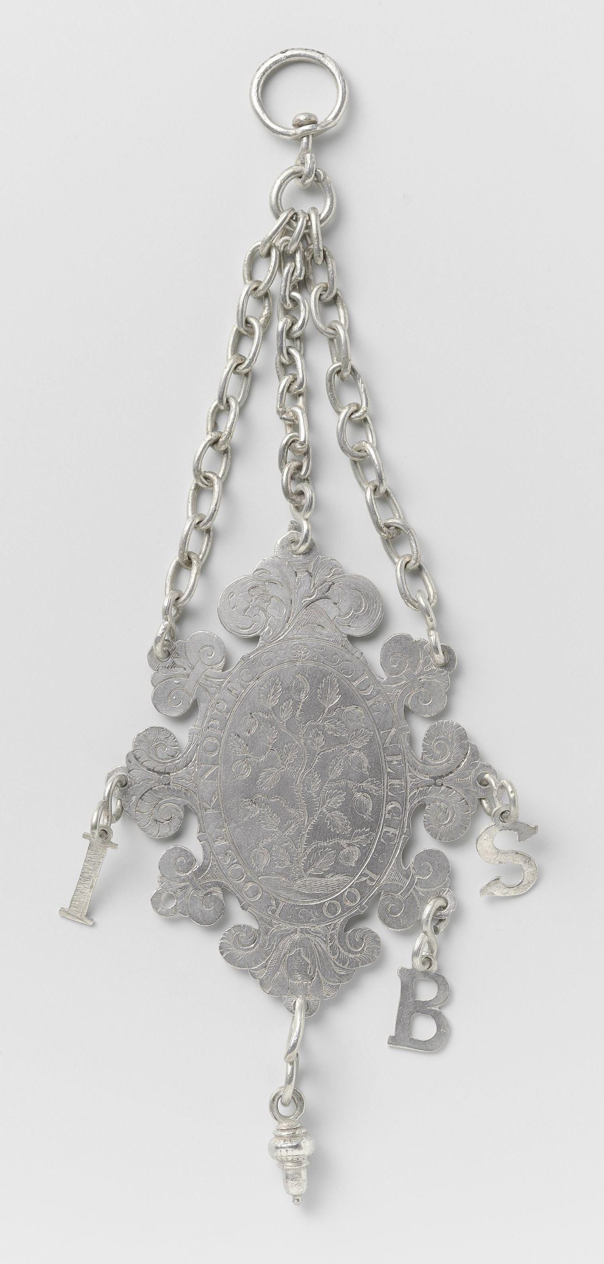 Badge of a chamber of rhetoric or civic guard guild in Overschie