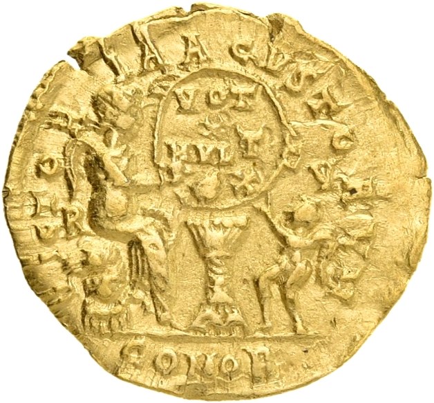 RIC X Valentinian III 2049
