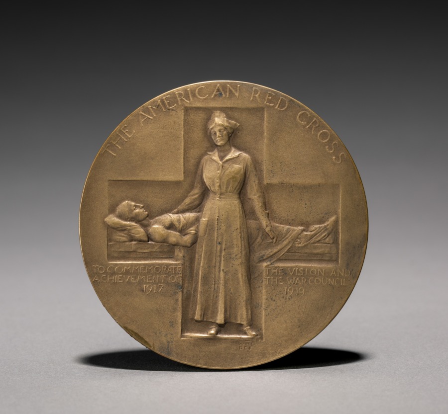 American Red Cross War Council Medal (reverse), 1920 (Cleveland Museum of Art 1921.1724.b)