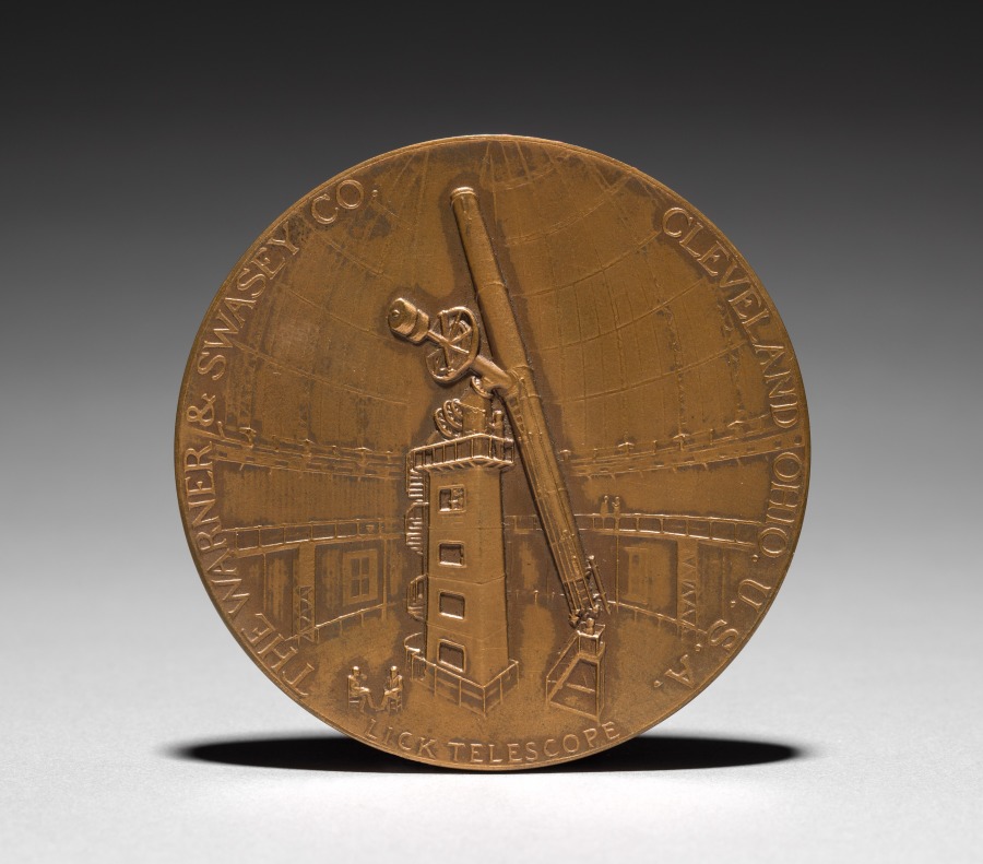 Medal Commemorating the 40th Anniversary of the Warner and Swasey Company (reverse), 1920 (Cleveland Museum of Art 1920.272.b)