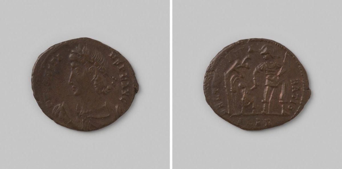(kleine) AE2 uit het Romeinse Keizerrijk van Constans I, 337-350