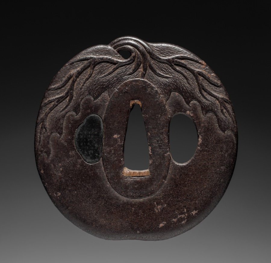 Additional museum view 2 of Sword Guard (accession 1919.324).