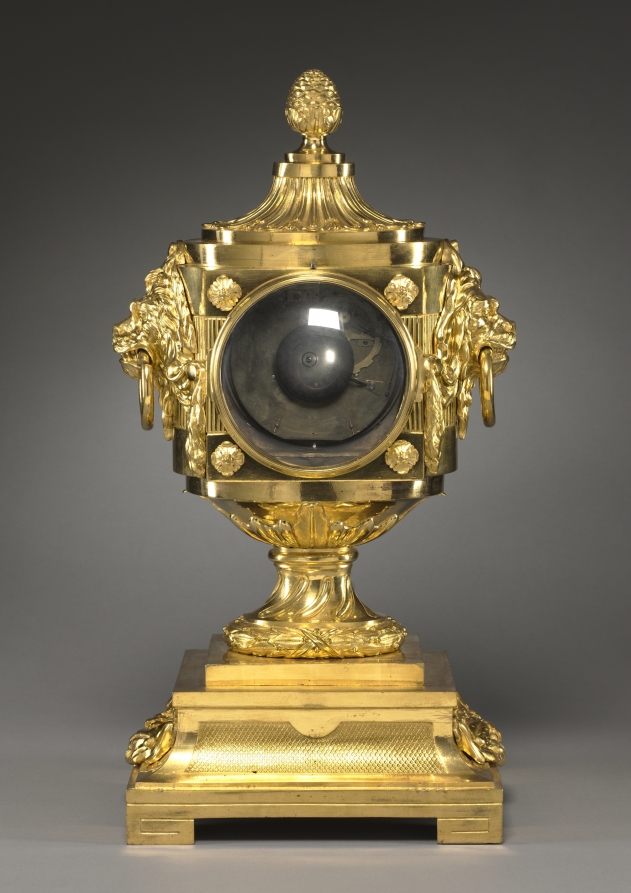 Additional museum view 2 of Clock (accession 1985.11).