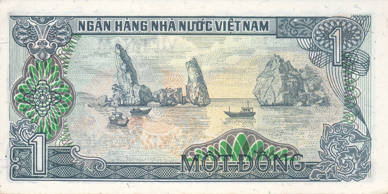Reverse of 1 Ðồng (1985), Pick 90