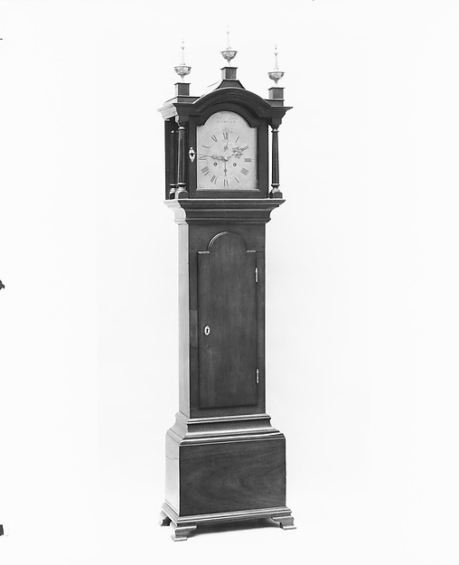 Additional museum view 5 of Miniature Tall Clock (accession 30.120.49).