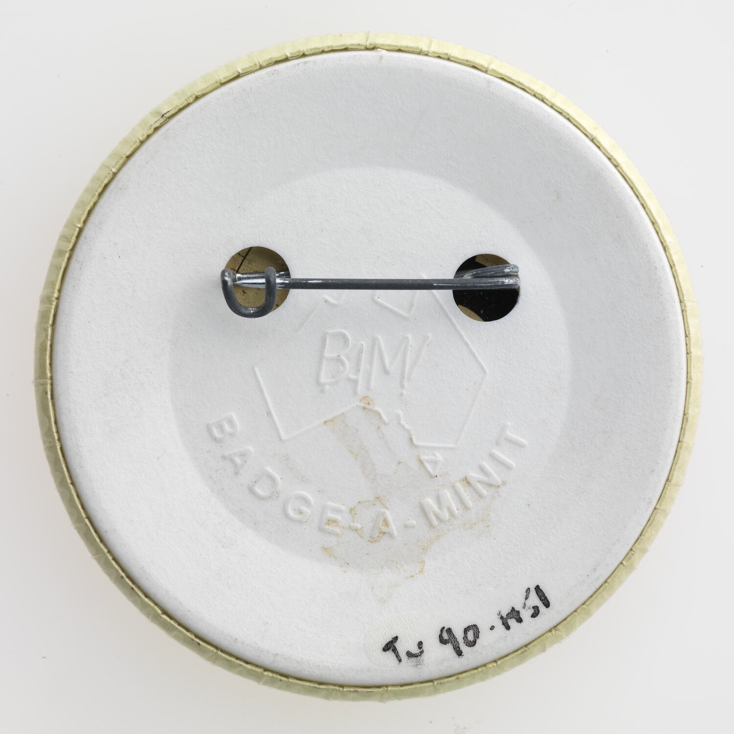Badge - I Will Pay my Fare to a Tram Conductor Only, Melbourne, 1989