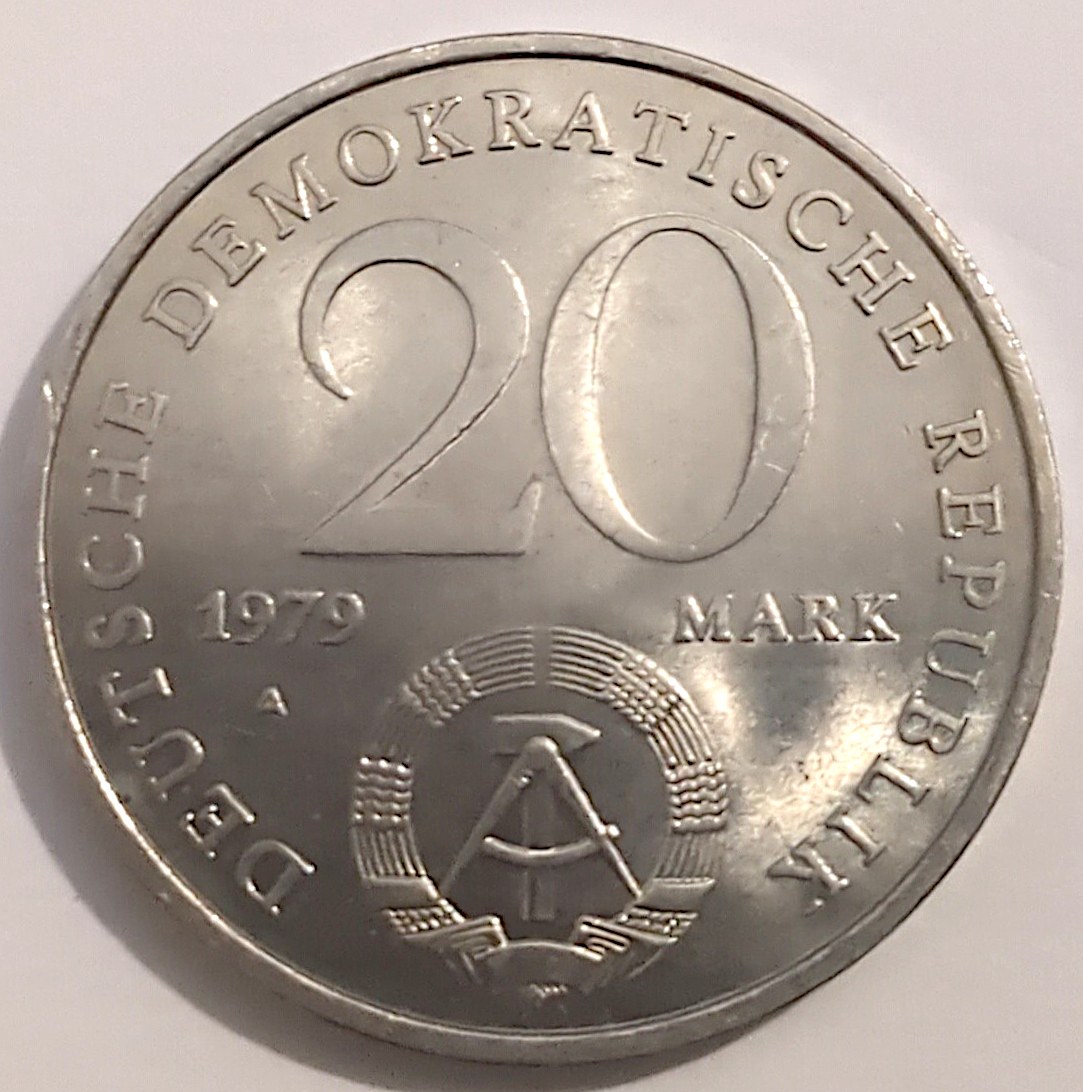 German Democratic Republic 20 Mark commemoratives