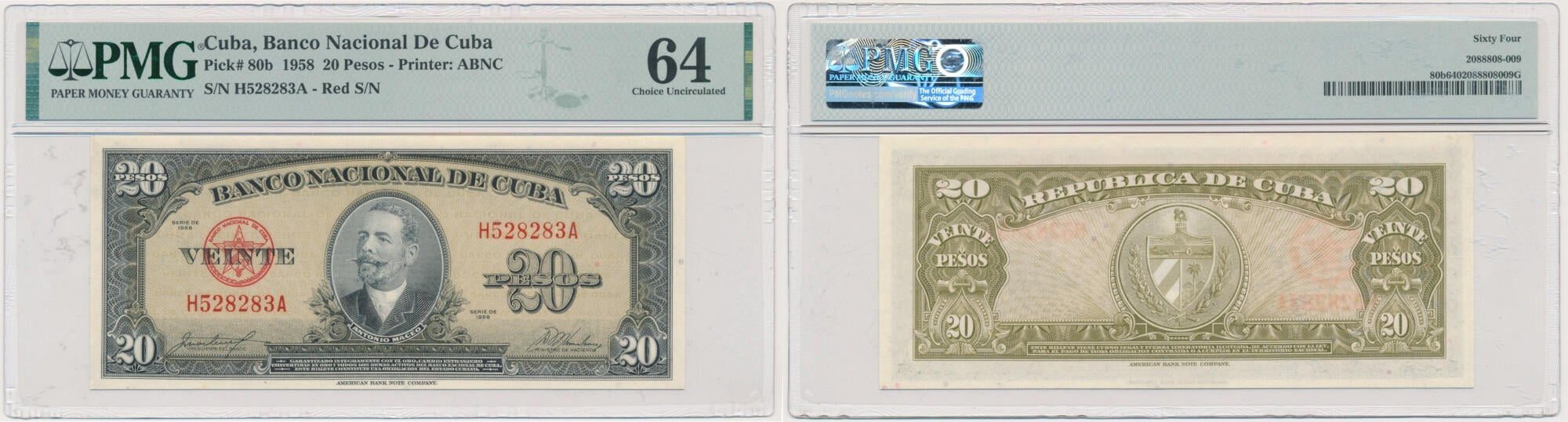 Cuba peso banknotes