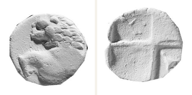 Chersonesus Thracica, hemidrachm — Quadripartite incuse square (CN type 12544)