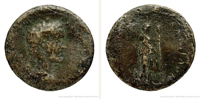 Parion, Antoninus Pius, bronze coin — Demeter in long garment standing right (CN type 17437)