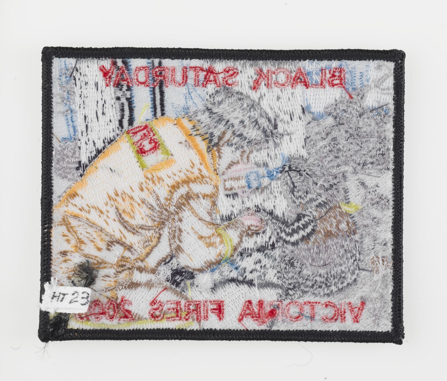 Cloth Badge - Hunter Badges & Patches, 'Sam the Koala', Black Saturday Victoria Fires, 2009