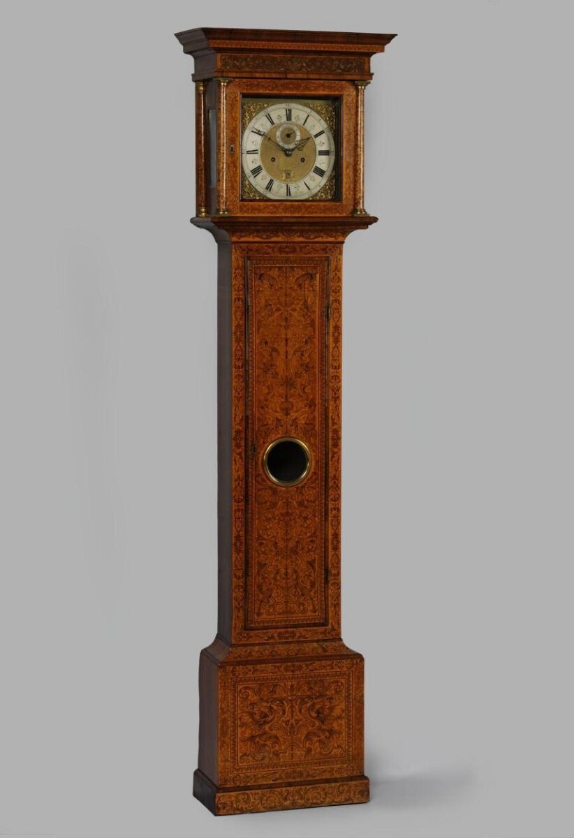 Month-going longcase clock
