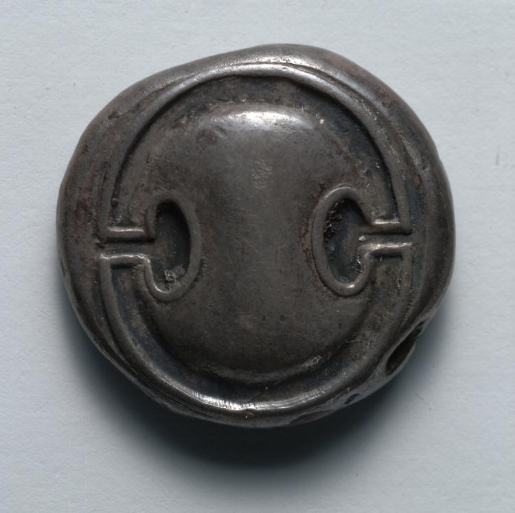 Stater: Boeotian Shield (obverse), 379–338 BCE (Cleveland Museum of Art 1941.295.a)