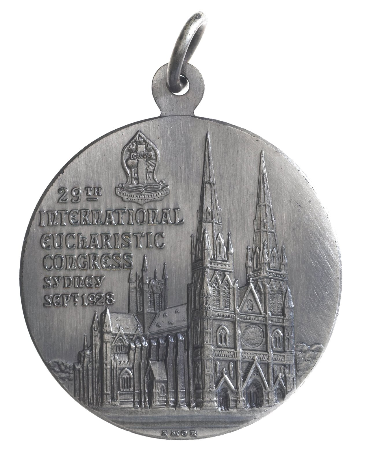 Medal, International Eucharistic Congress, Australia, 1928 — museum object NU 20721