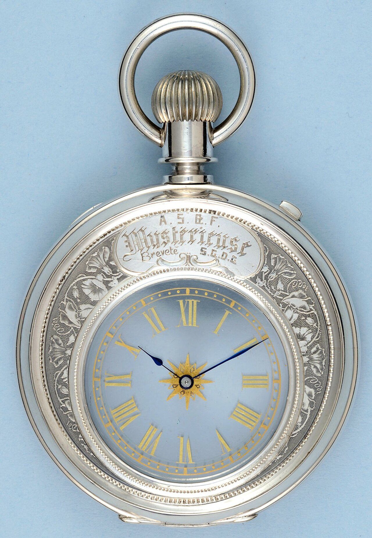 Armand Schwob et frère mystery pocket watch, circa 1889