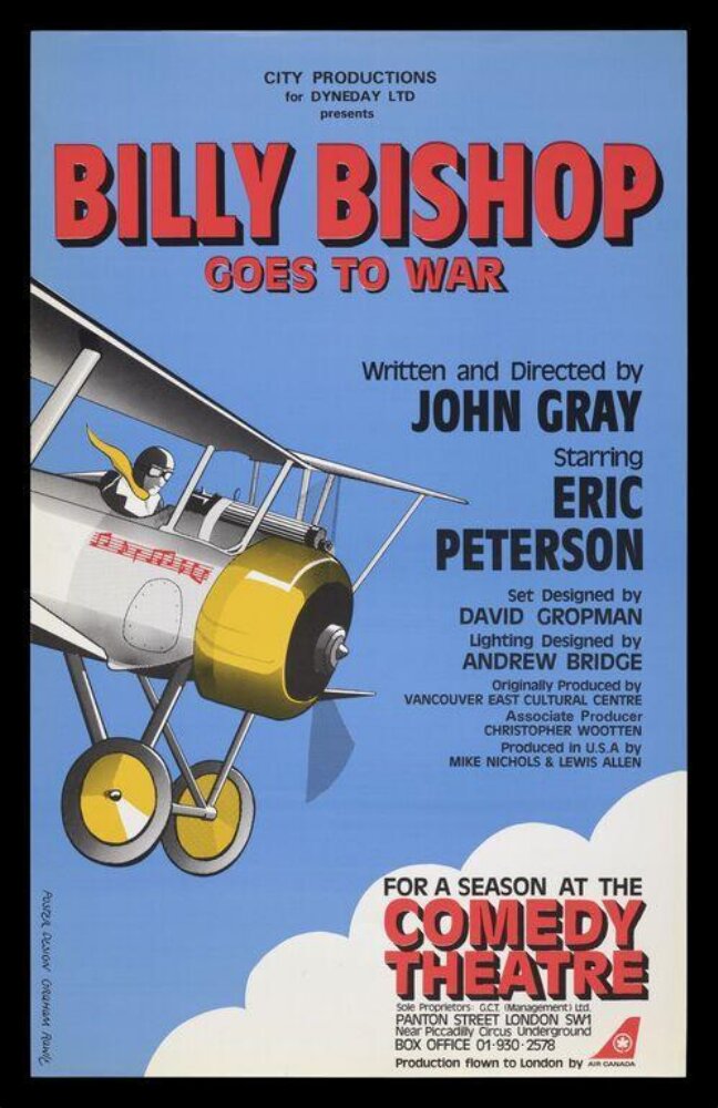 Poster — Billy Bishop Goes to War, Great Britain, 1981
