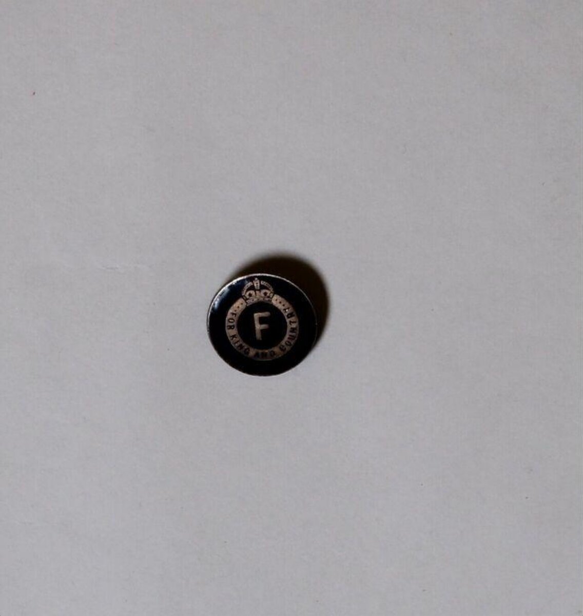 Badge — British Union of Fascists badge, 1930s, belonging to Mrs Gabrielle Enthoven, Great Britain, 1930s