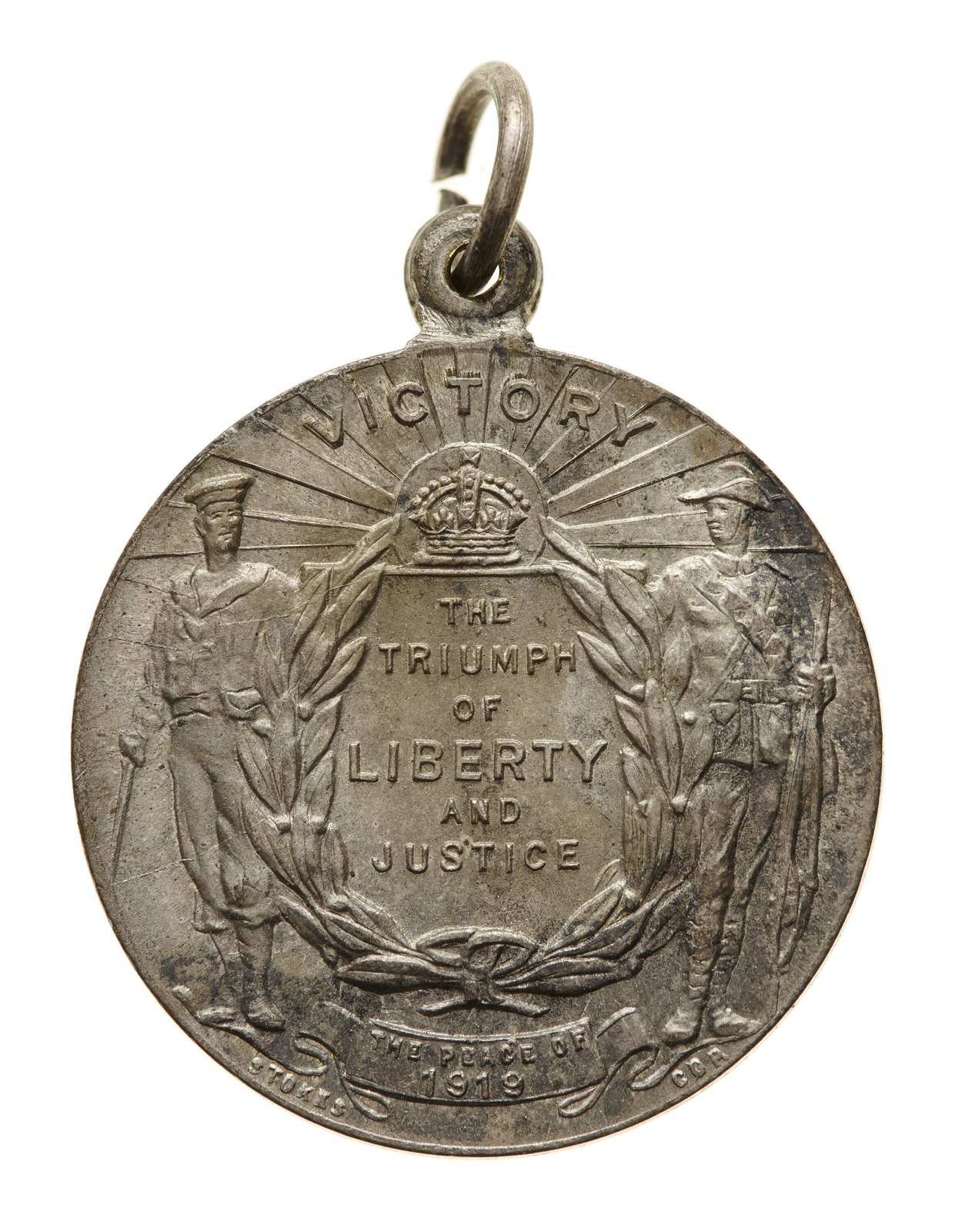 Medal, Children's Peace, Australia, 1919 — museum object NU 33115