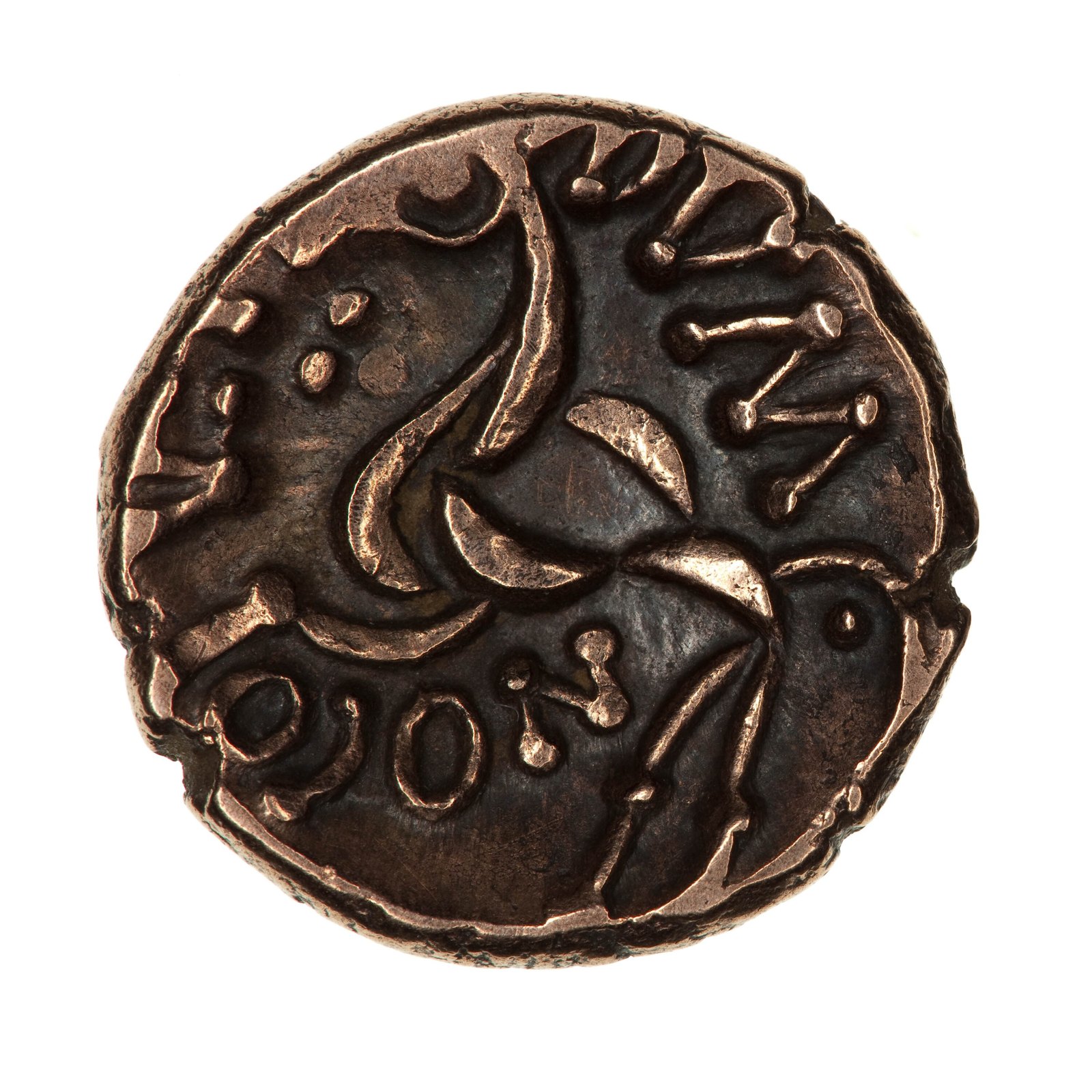 Stater, Volisios Dumnocoveros, Ancient Britain, 1-60 AD — museum object NU 30